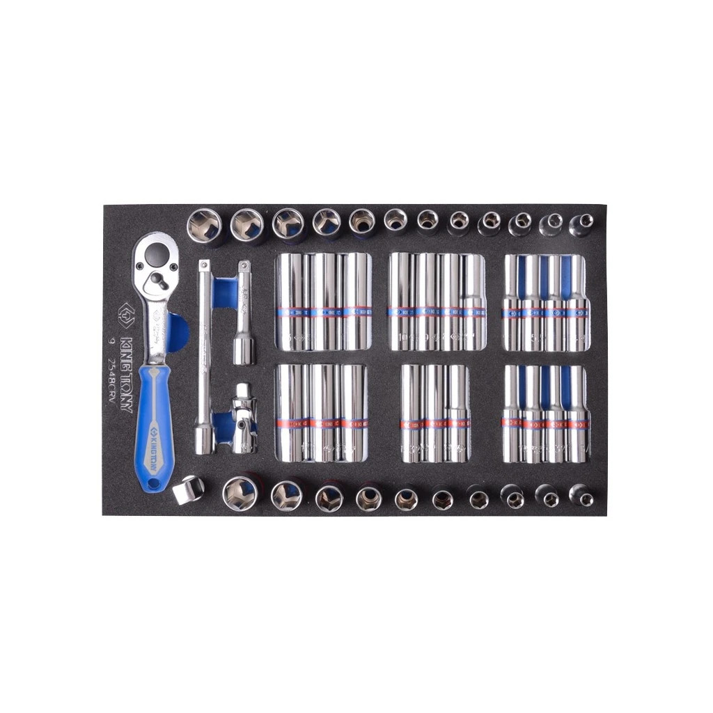 Набір інструментів KING TONY 1/4" 48 шт. в ложементі (9-2548CRV) Набір інструментів KING TONY 1/4" 48 шт. в ложементі (9-2548CRV)