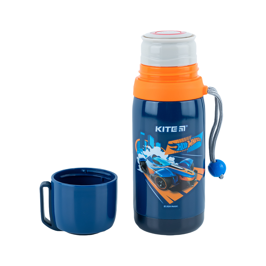 Поїльник-непроливайка Kite Термос 350 мл, Hot Wheels (HW24-301)