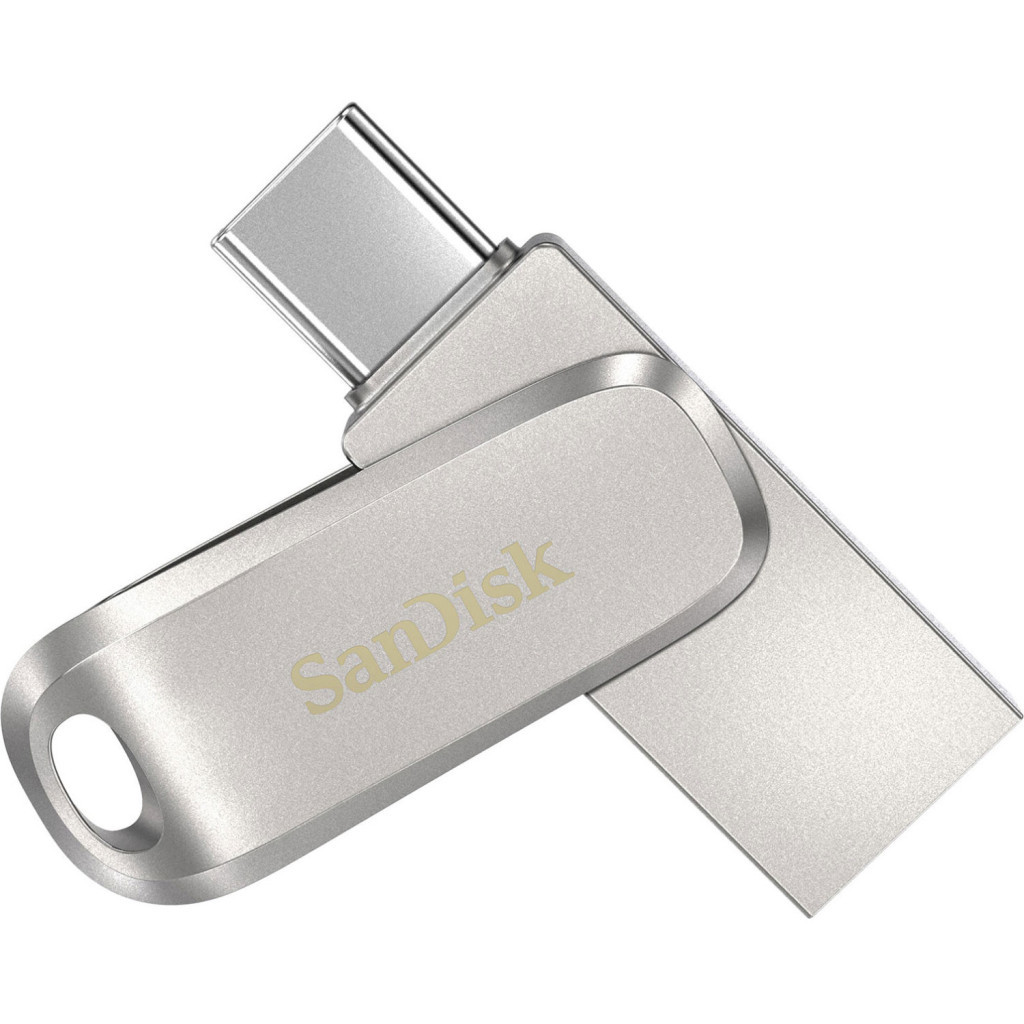 USB флеш накопичувач SanDisk 1TB Ultra Dual Luxe Silver USB 3.2/Type-C (SDDDC4-1T00-G46) USB флеш накопичувач SanDisk 1TB Ultra Dual Luxe Silver USB 3.2/Type-C (SDDDC4-1T00-G46)