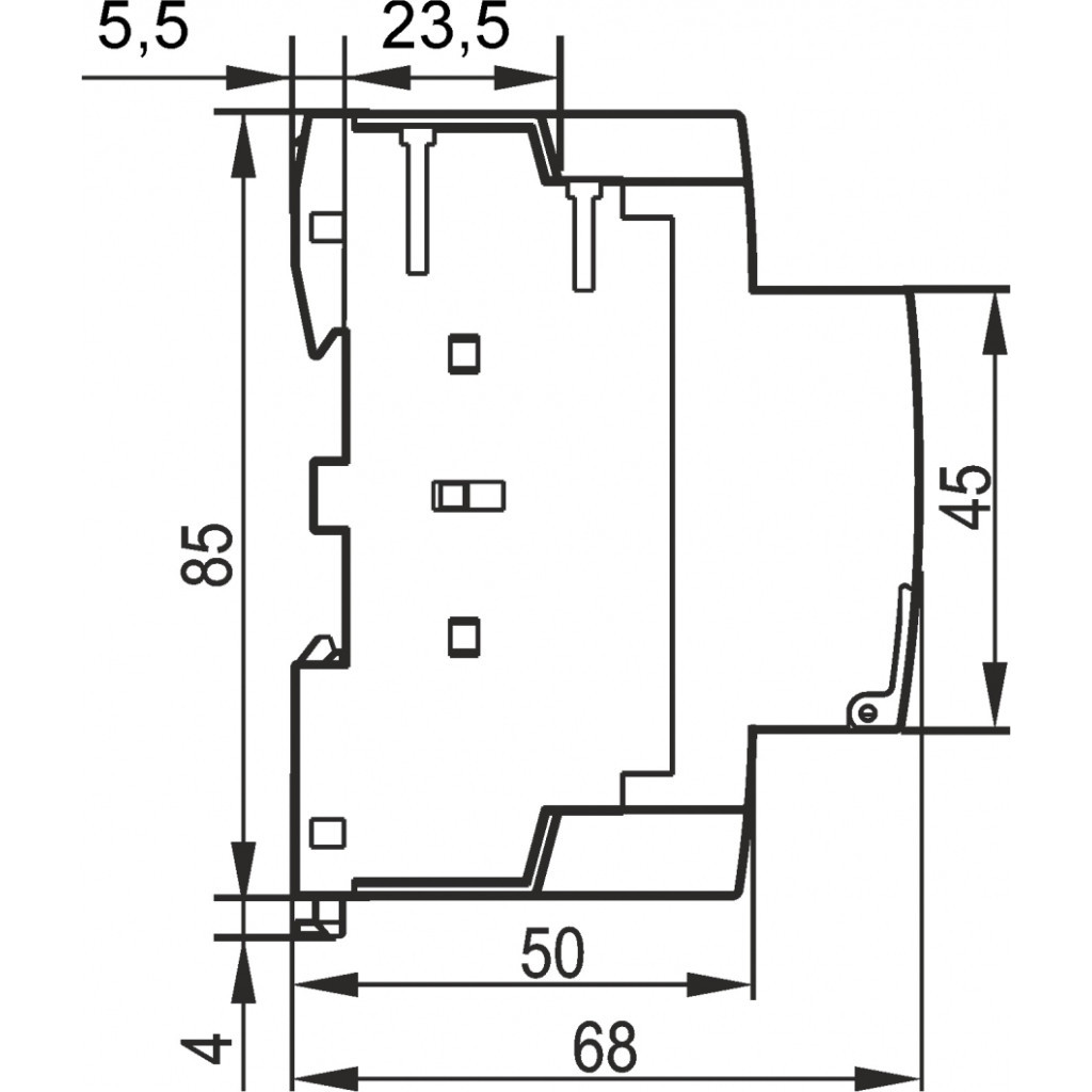 Контактор Videx 2п 40А 2НВ VF-RS-MC2O-40 RESIST