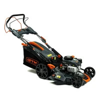 GTM gasoline lawn mower LM53E-SP-V, 5.5 hp, 53 cm, grass collector 70 l, self-propelled, electric starter (LM53E-SP-V)
