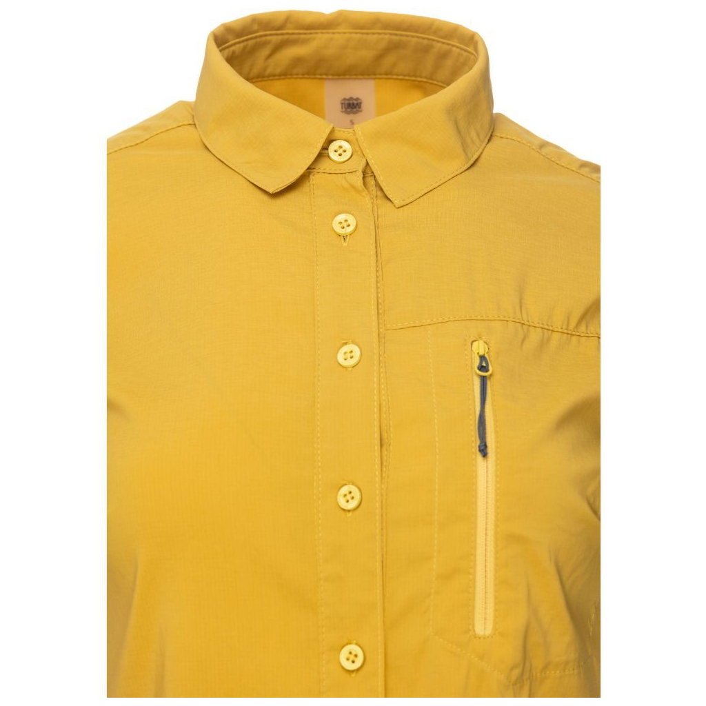 Сорочка Turbat Maya SS Wmn lemon curry yellow L (012.004.3239)
