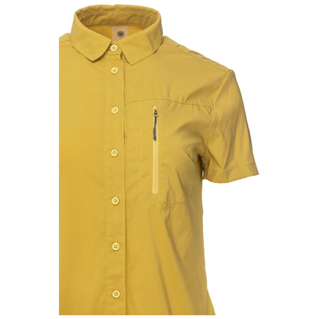 Сорочка Turbat Maya SS Wmn lemon curry yellow L (012.004.3239)