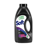 Washing gel Soft Total Black Based on natural soap For black and dark clothes 2.25 l (8003640020270)