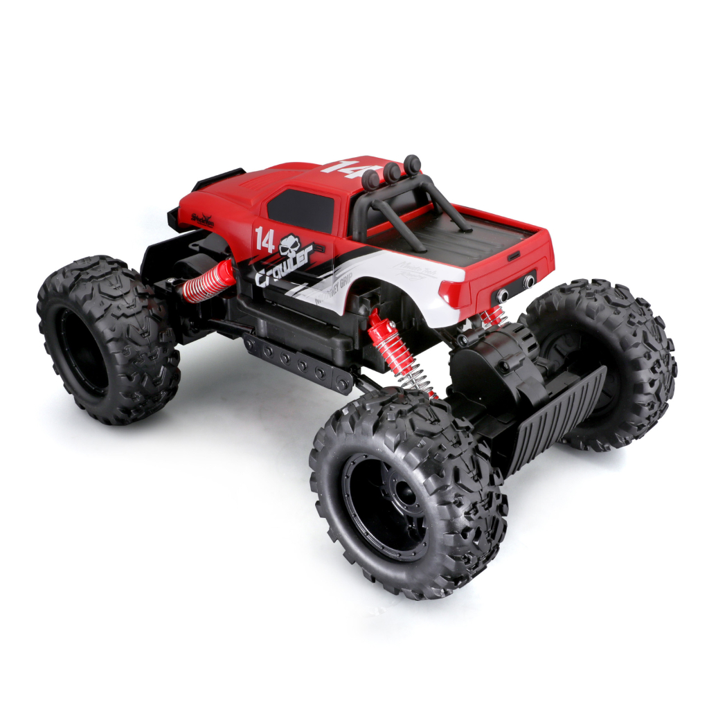 Радіокерована іграшка Maisto Rock Crawler 2.4 ГГц (аккум. 6.4v + 3хААА), червоний (82746 red)