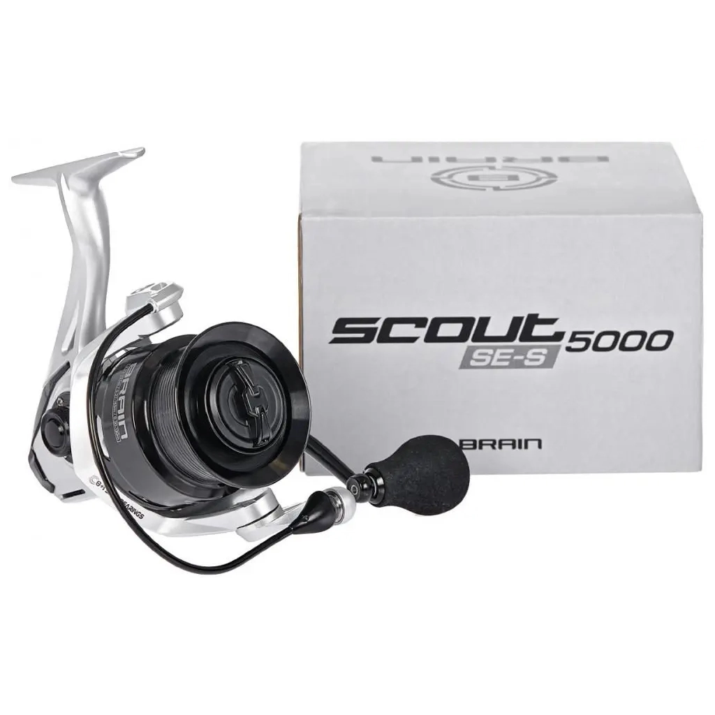 Котушка Brain Scout SE-S 6000S 8+1BB 4.91 Silver (1858.46.45)