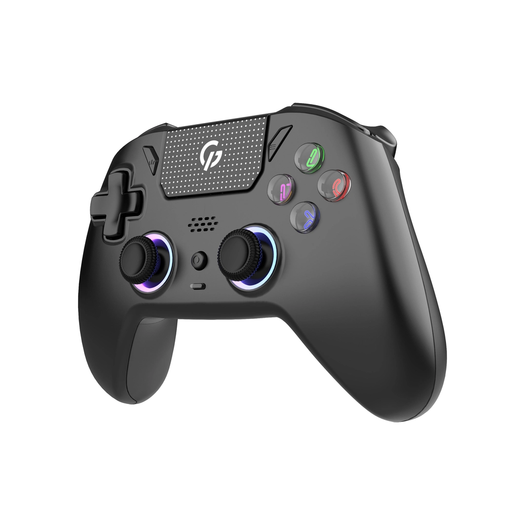 Геймпад GamePro GPS13B BT 5.3/USB/PC/iOS/Android/PS3/PS4 RGB Black (GPS13B)