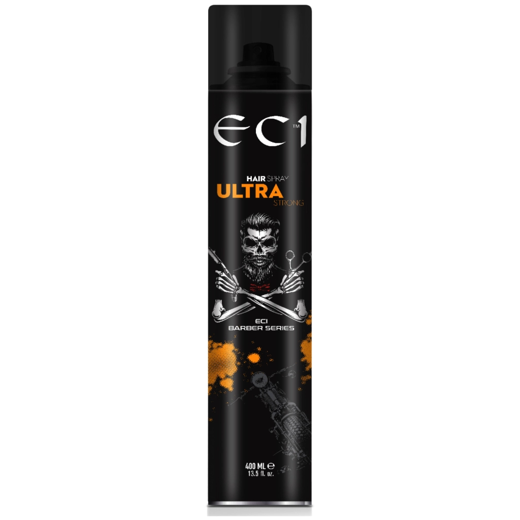 Лак для волосся ECI Barber Series Ultra Strong 400 мл (8699009449075)