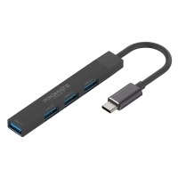 Promate USB Hub 4 ports litehub-4.black (litehub-4.black)