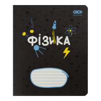 ZiBi subject notebook BLACK, 36 sheets, cell, physics (ZB.1730-30)
