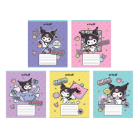Kite Kuromi Notebook, 18 Sheets, Lined (HK25-237-2)