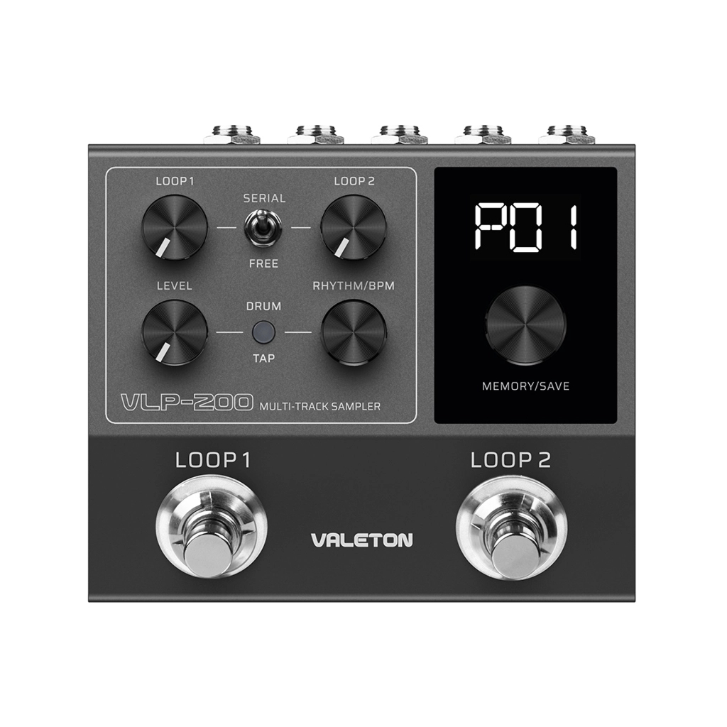 Гітарний процесор Hotone Audio Valeton VLP-200 Stereo Dual Looper (236675)