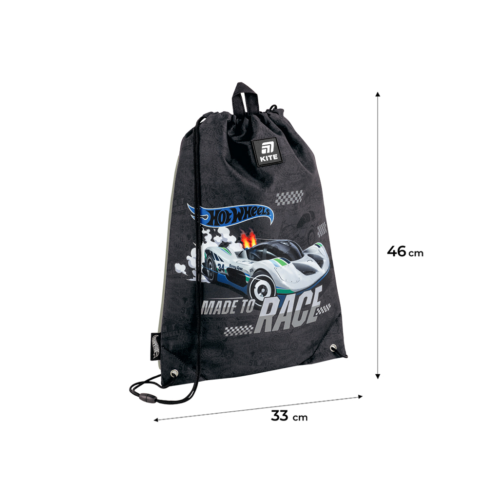 Сумка для взуття Kite 600M HW-1 Hot Wheels (HW25-600M-1)