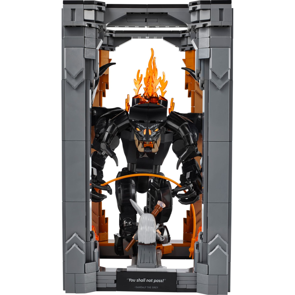 Конструктор LEGO Icons Володар кілець: Балрог. Книжковий куточок (10367)
