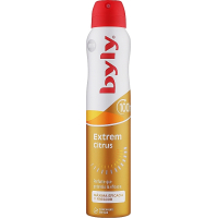 Antiperspirant Byly Extrem Citrus Spray with microparticles Protection 100 hours with fresh citrus aroma 200 ml (8411104050167)