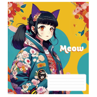Notebook Schoolboy Kawaii 48 sheets line (048-3302L)