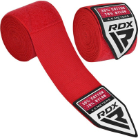 Sports bandage RDX WX Professional Boxing Hand Wraps Red 4.5m (HWX-RR+)