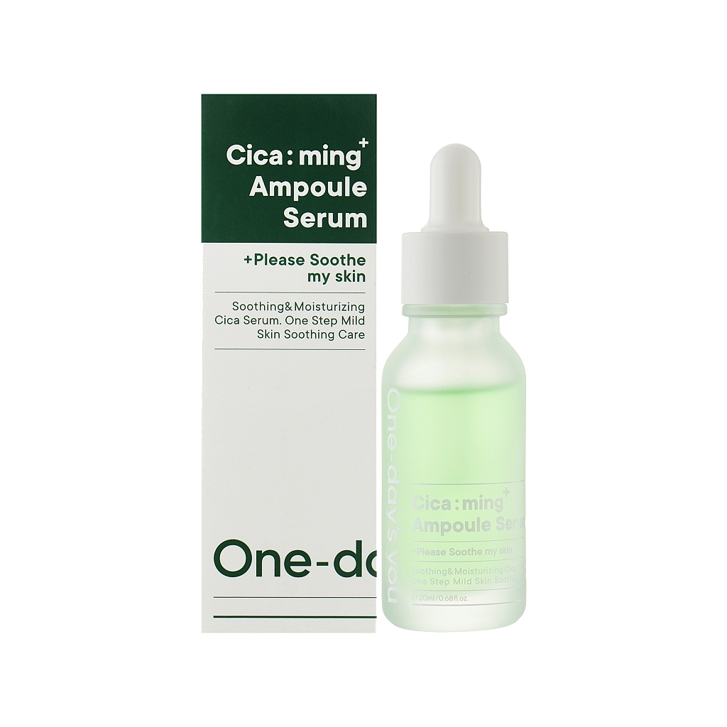 Сироватка для обличчя One-Days You Cica:ming Ampoule Serum 20 мл (8809452673242)