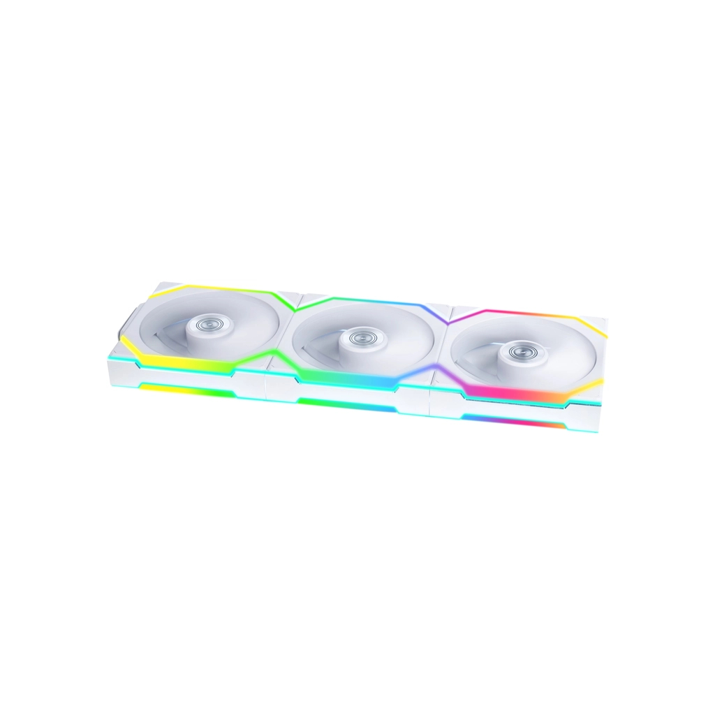 Кулер до корпусу Lian Li Uni Fan SL WIRELESS 120-3, White (G99.12SL1W3W.00) Кулер до корпусу Lian Li Uni Fan SL WIRELESS 120-3, White (G99.12SL1W3W.00)