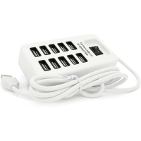 Концентратор Voltronic USB 2.0 to 10xUSB passive (05730)