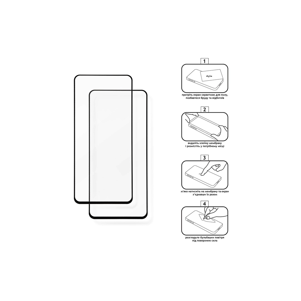 Скло захисне XoKo Full Cover Ultra-Thin Tecno Spark 9 Pro Black 2 pcs (XK-FCU-TC-SP9) Скло захисне XoKo Full Cover Ultra-Thin Tecno Spark 9 Pro Black 2 pcs (XK-FCU-TC-SP9)