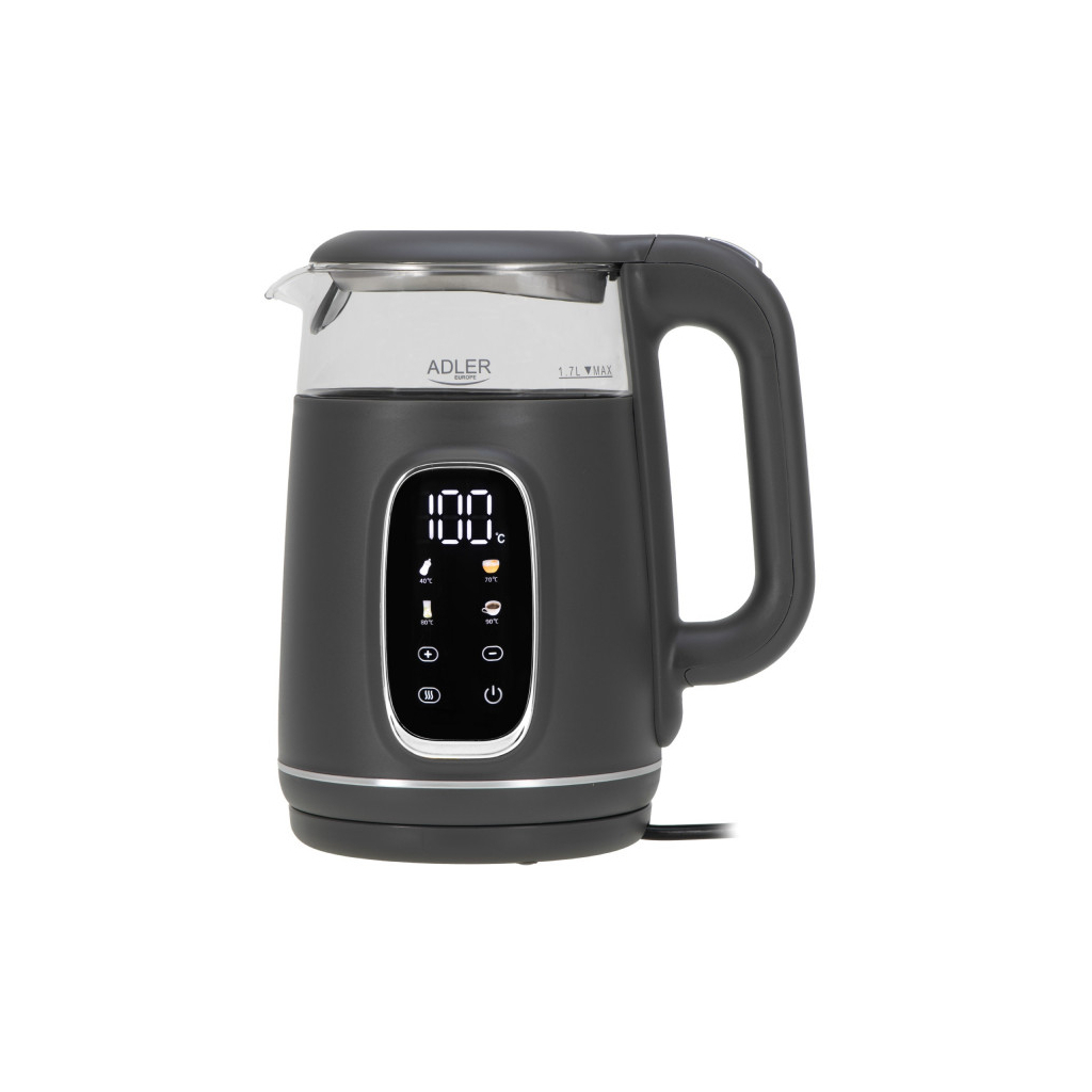 Електрочайник Adler AD 1305 grey