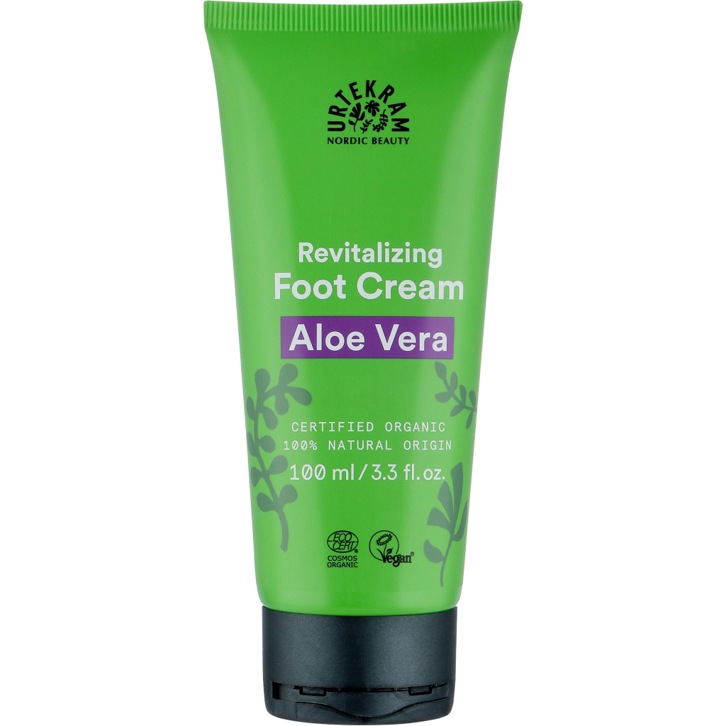 Крем для ніг Urtekram Aloe Vera Foot Cream 100 мл (5765228838969)