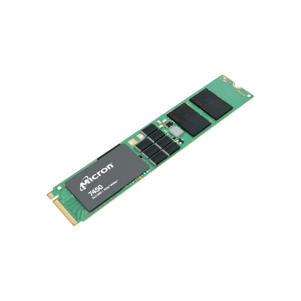 Накопичувач SSD для сервера Micron 7450 PRO 1920GB NVMe M.2 (22x110) Non-SED Enterprise SSD (MTFDKBG1T9TFR-1BC1ZABYYR) Накопичувач SSD для сервера Micron 7450 PRO 1920GB NVMe M.2 (22x110) Non-SED Enterprise SSD (MTFDKBG1T9TFR-1BC1ZABYYR)