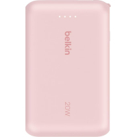 Батарея універсальна Belkin 10000mAh, 20W, USB-C, Pink (BPB021HQPK)