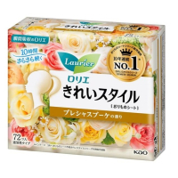 Daily pads Kao Laurier Kirei Scented flower bouquet 72 pcs (4901301306265)
