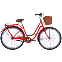 Велосипед Dorozhnik 28" RETRO Velosteel рама-19" ST 2026 помаранчевий (OPS-D-28-548)