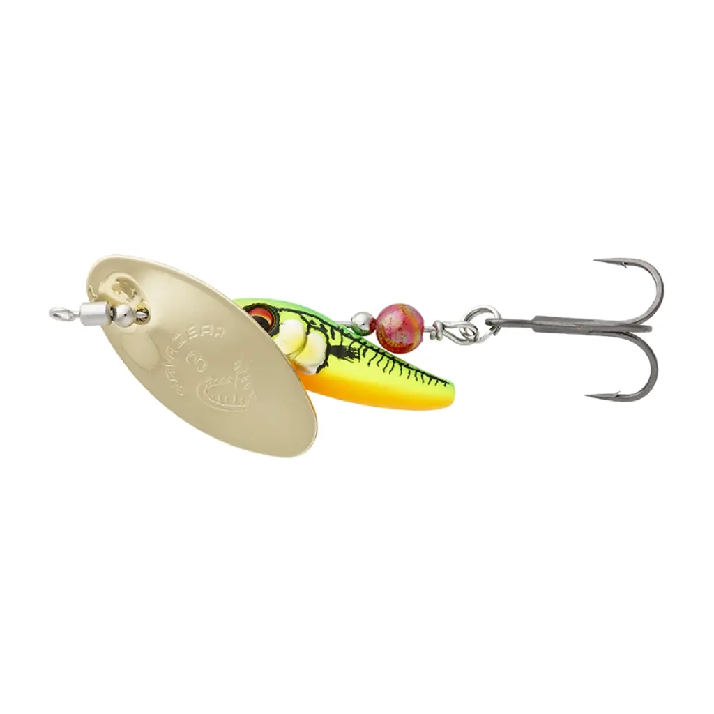 Блешня Savage Gear Sticklebait Spinner 3 9.1g Firetiger Gold (1854.44.80) Блешня Savage Gear Sticklebait Spinner 3 9.1g Firetiger Gold (1854.44.80)