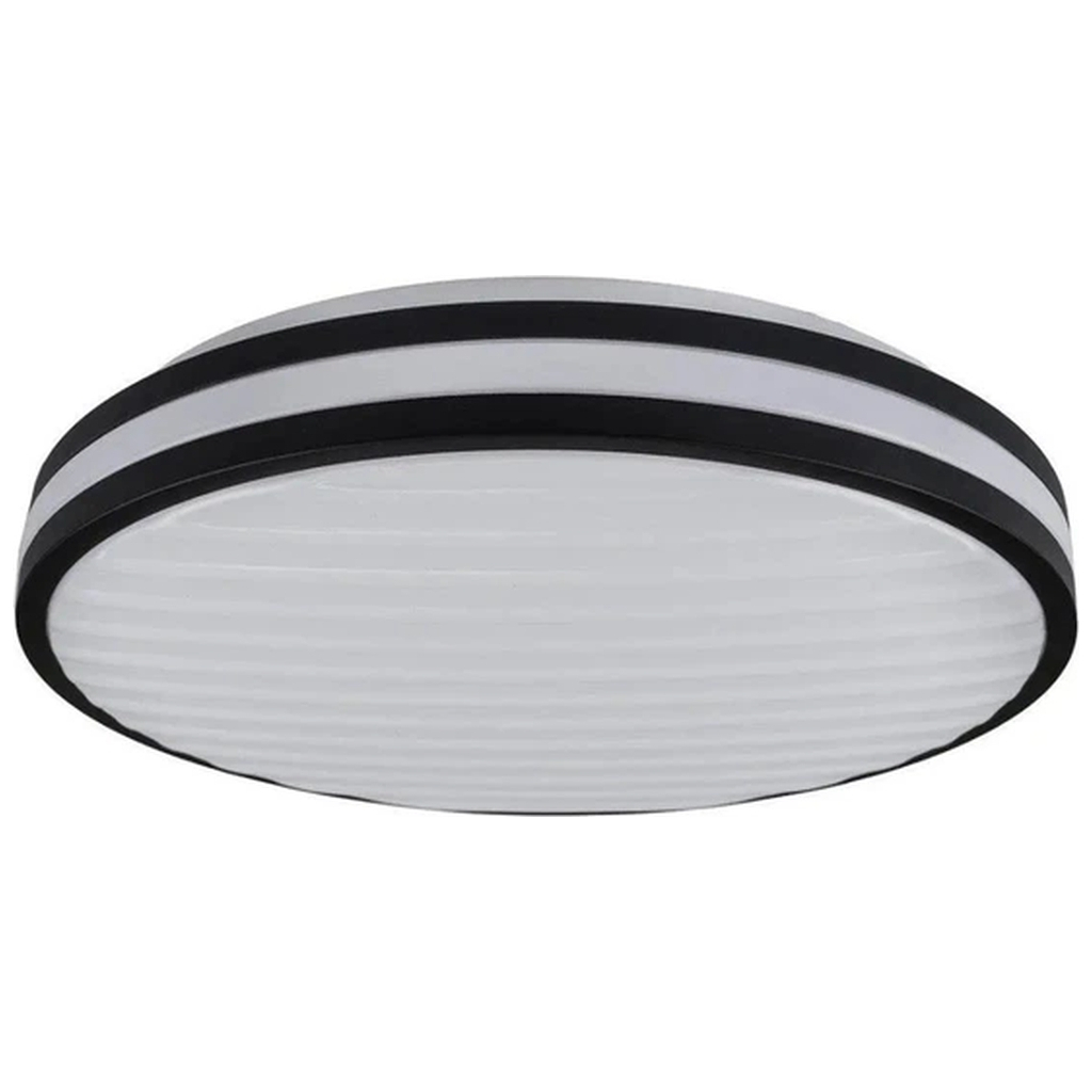 Світильник Vestum GRILL матовий 72W 3000К- 6500K 5600Lm з пультом чорний (VS-81019)