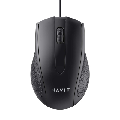Мишка Havit MS80 USB Black (6939119036607)