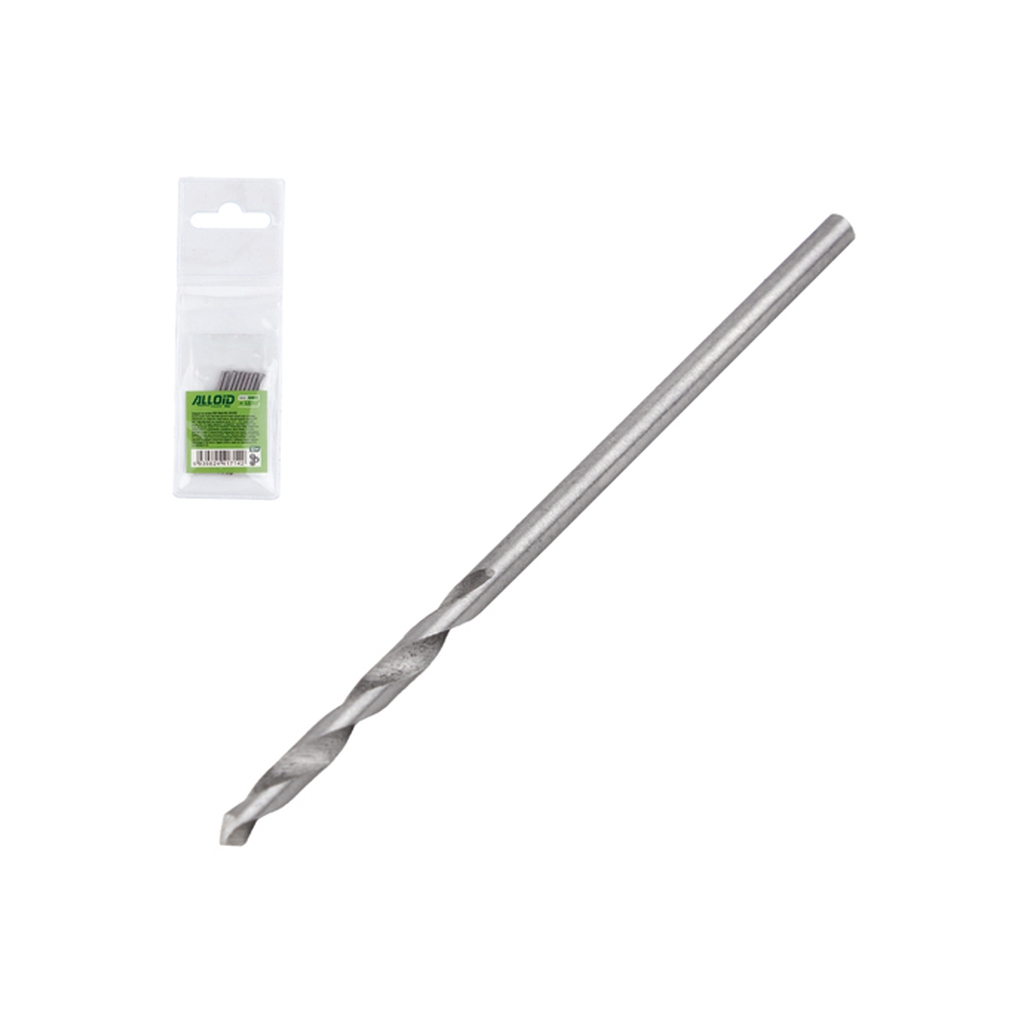 Свердло Alloid Base, по металу, HSS, 1.5мм, 10шт. (DB-4241015) Свердло Alloid Base, по металу, HSS, 1.5мм, 10шт. (DB-4241015)