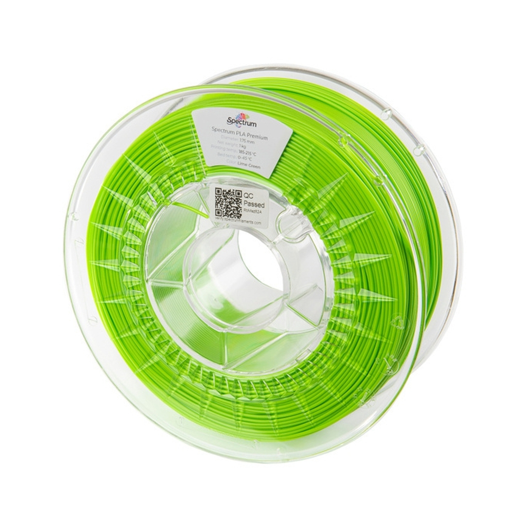 Пластик для 3D-принтера Spectrum PLA Premium 1.75mm 1kg Green, Lime (80014)