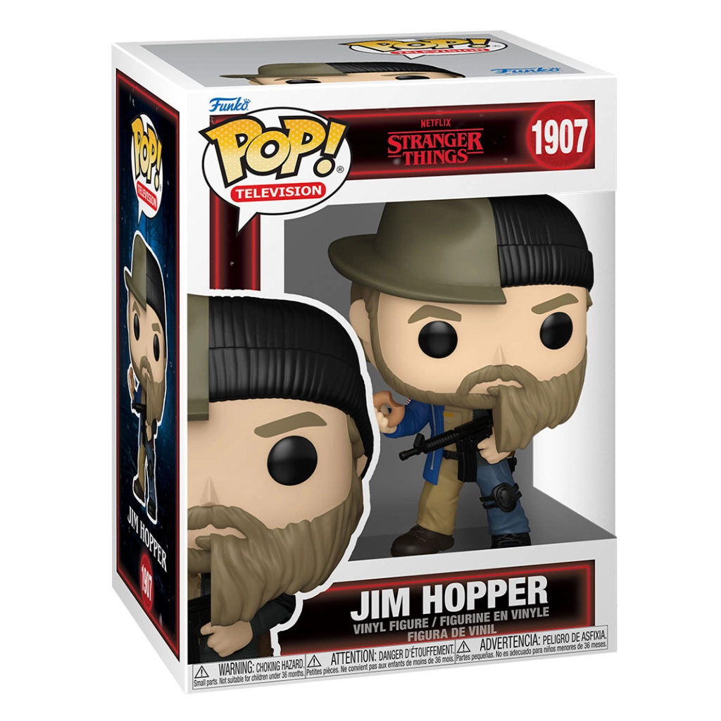 Фігурка Funko Pop серії Дивні дива S7 - Джим Гоппер (93085) Фігурка Funko Pop серії Дивні дива S7 - Джим Гоппер (93085)