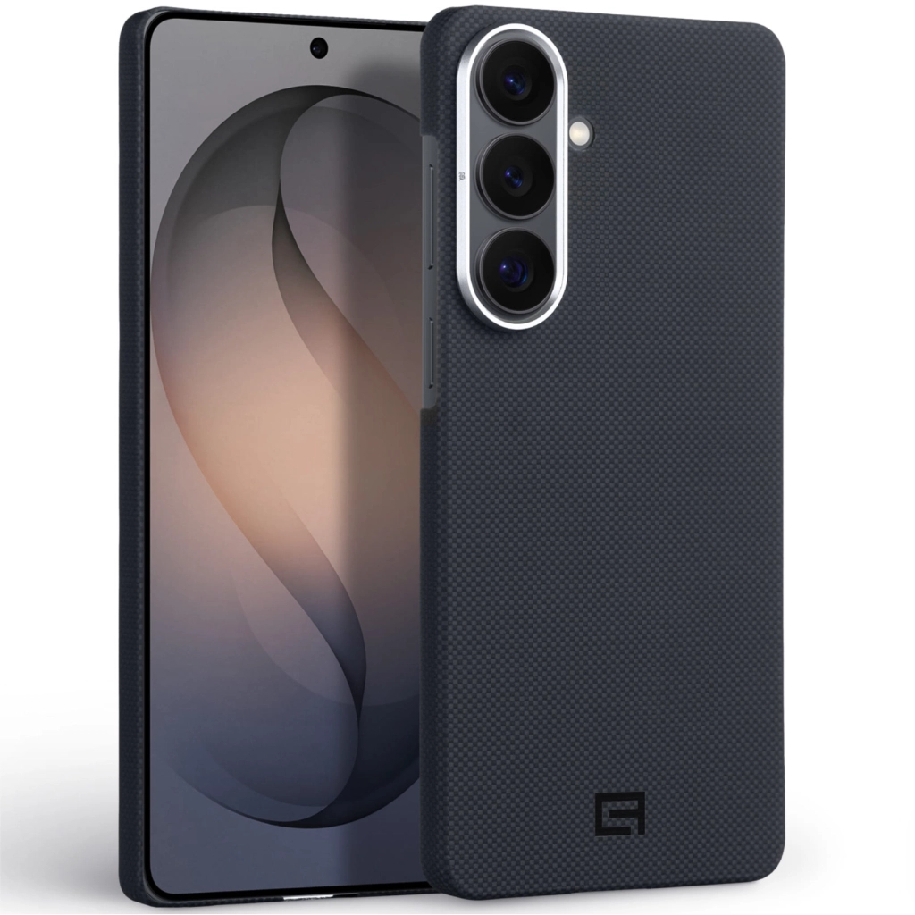 Чохол до мобільного телефона Armorstandart BlackIcon Aramid Plain MagCase Samsung S26 Plus Black (ARM90165) Чохол до мобільного телефона Armorstandart BlackIcon Aramid Plain MagCase Samsung S26 Plus Black (ARM90165)