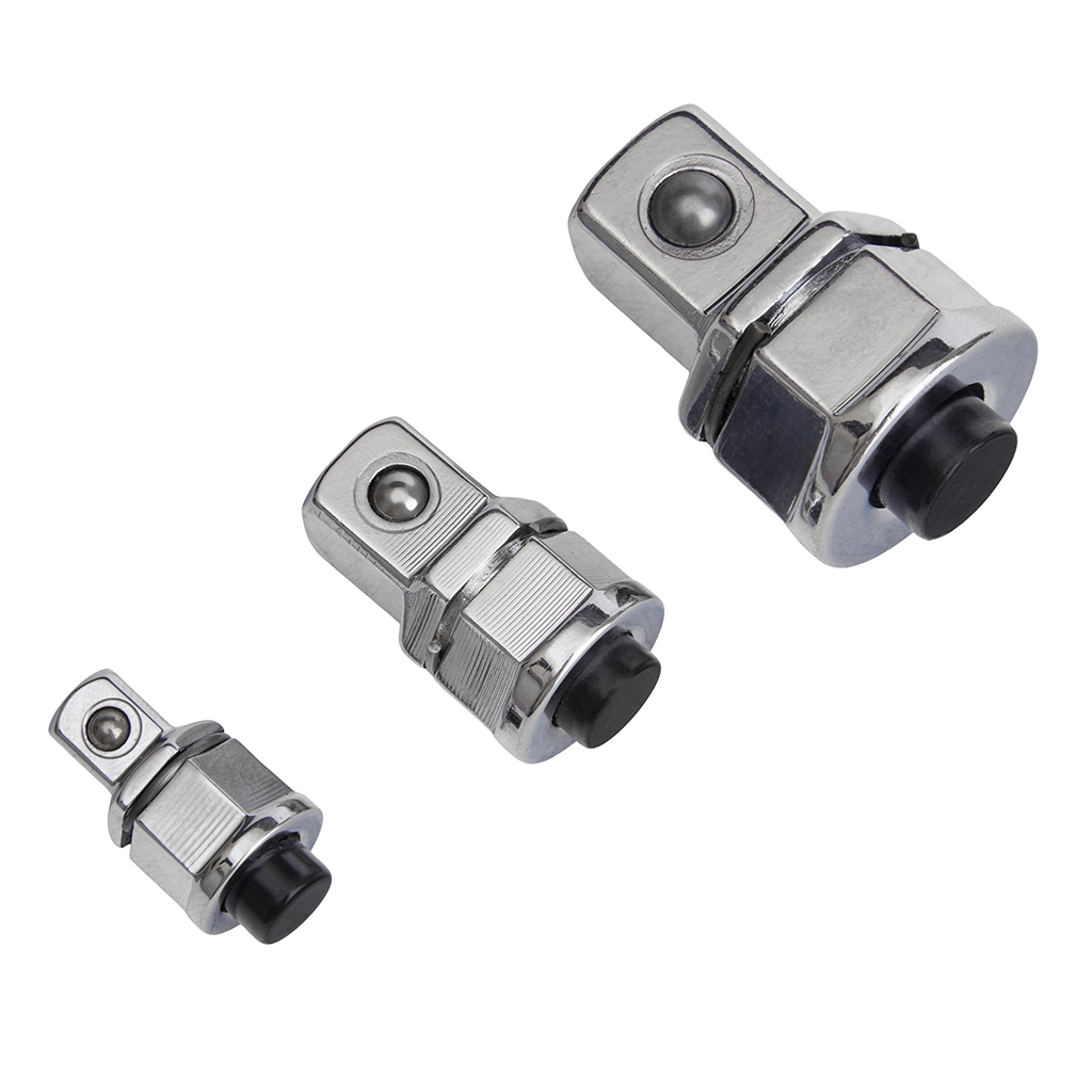 Адаптер для інструменту Alloid на ключ, тріскачковий 1/4",3/8",1/2", 3шт. (NP-0581) Адаптер для інструменту Alloid на ключ, тріскачковий 1/4",3/8",1/2", 3шт. (NP-0581)