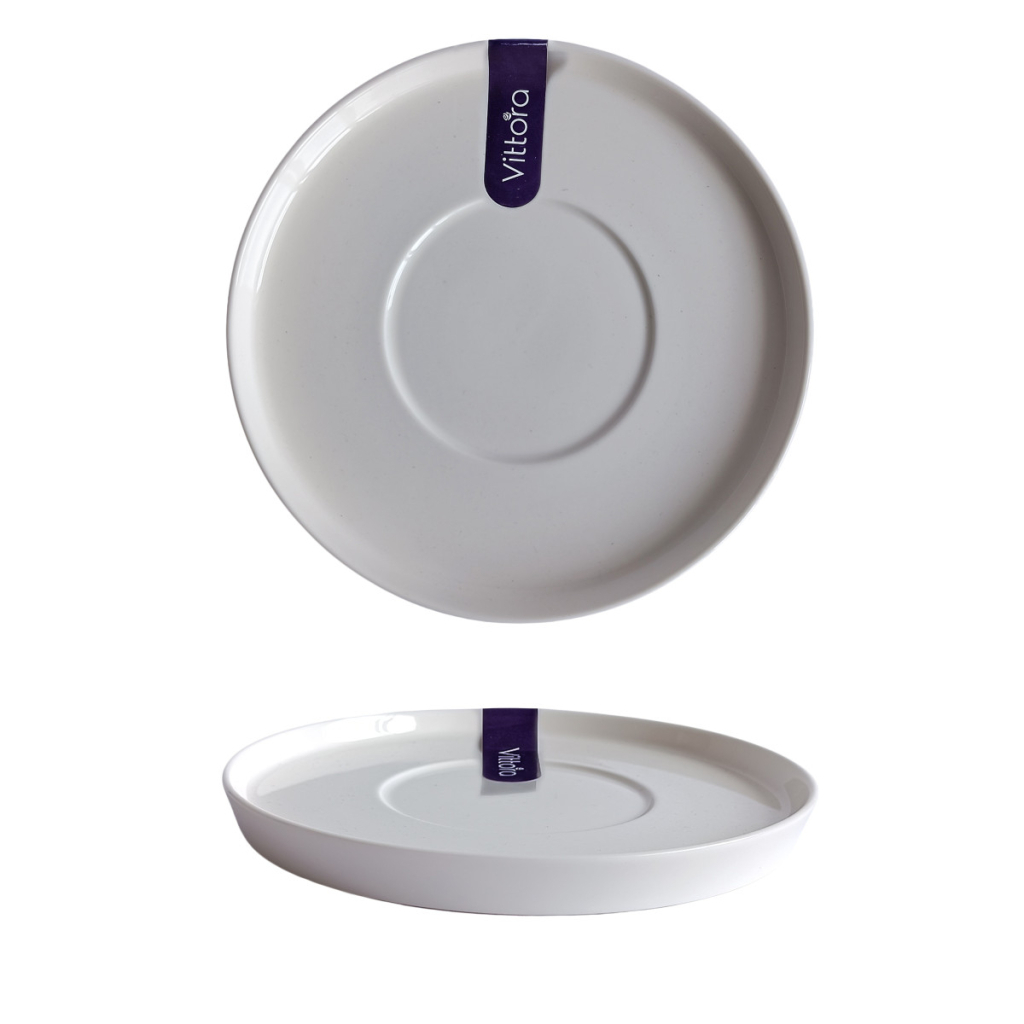 Блюдце Vittora Royale Cream 147 мм (VT-P-1147CR)