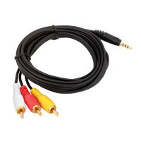 Кабель Jack 3.5mm папа/3RCA папа Gemix (Art.GC 1807)