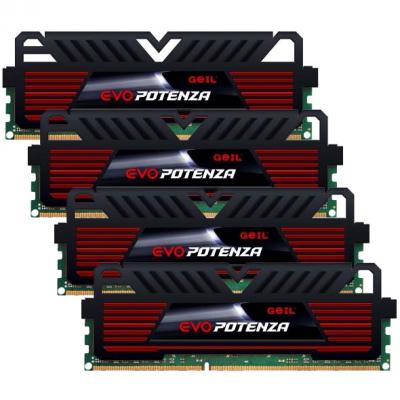 Модуль пам'яті для комп'ютера DDR3 32GB (4x8GB) 2400 MHz Geil (GPB332GB2400C11BQC)