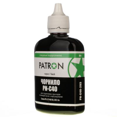 Чорнило Patron CANON PG-40 90г BLACK (PN-C40-293) (PN-C40-293)