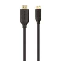 Кабель мультимедійний HDMI A to HDMI C (mini), 1.0m Belkin (F3Y027bf1M)