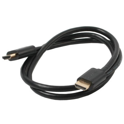 Кабель мультимедійний HDMI to HDMI 1.0m Viewcon (VD 201-1m.)