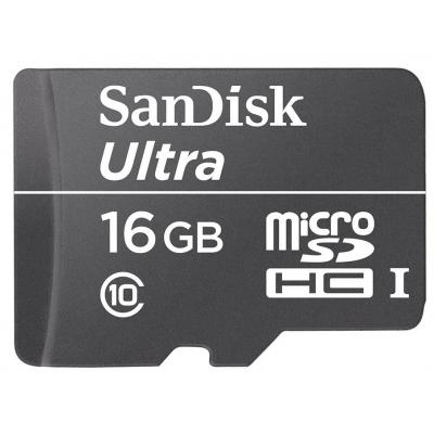 Карта пам'яті SanDisk 16GB microSDHC Class 10 UHS-I (SDSDQL-016G-G35)