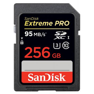 Карта пам'яті SanDisk 256GB SDXC Extreme Pro UHS-I U3 Class10 (SDSDXPA-256G-G46)