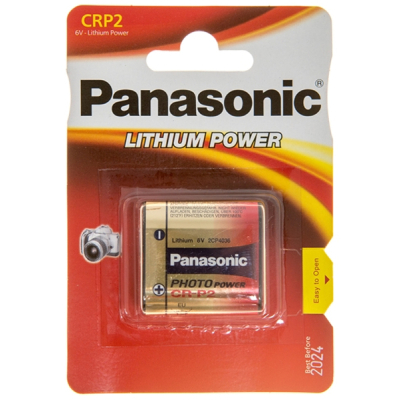 Battery PANASONIC CR P2 * 1 LITHIUM (CR-P2L/1BP)