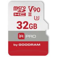 Карта пам'яті Goodram 32GB microSDHC UHS II V90 U3 IRDM PRO (IRP-M9BA-0320R11)