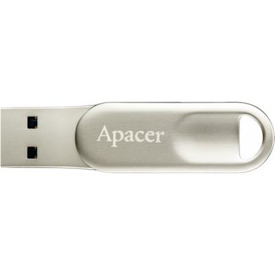 USB флеш накопичувач Apacer 32GB AH790 Silver USB 3.1/Lightning (AP32GAH790S-1)